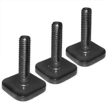 Pasadores de montaje para barras de aluminio con perfil en T - 20x20 mm - 3 piezas