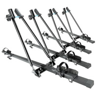 4x Portabicicletas de techo, Soporte para bicicletas para el techo del coche con barra de acero - 4xM-04