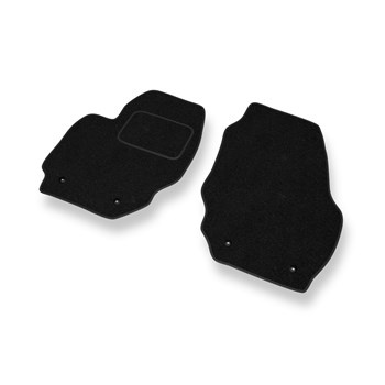 Alfombrillas de fieltro adecuadas para Volvo XC60 I SUV (2008-2017) - alfombras para coche - color negro
