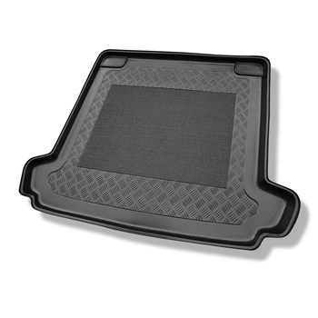 Alfombra para maletero adecuada para Renault Clio III Sport Tourer (01.2008-02.2013) - Protector maletero - Alfombrilla maletero antideslizante - parte superior del maletero