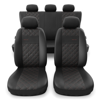 Fundas universales para asientos de coche para Kia Spectra I, II (2000-2009) - PRF-RD