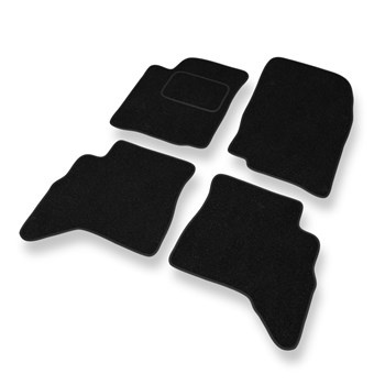 Alfombrillas de fieltro adecuadas para Suzuki Grand Vitara I SUV (1997-2005) - alfombras para coche - color negro