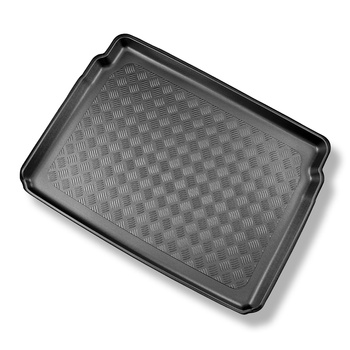 Alfombra para maletero adecuada para Citroen E-C4 III Hatchback (12.2020-....) - Protector maletero - Alfombrilla maletero antideslizante - maletero superior; piso móvil en la posición más alta