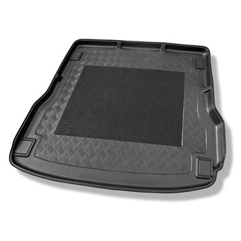 Alfombra para maletero adecuada para Audi Q5 I 8R SUV (11.2008-12.2016) - Protector maletero - Alfombrilla maletero antideslizante - No compatible con 2.0 TFSI Hybrid