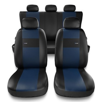 Fundas universales para asientos de coche para Volkswagen Passat B4, B5, B6, B7, B8 (1993-2019) - XL-BL