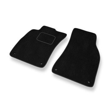 Alfombrillas de Velour adecuadas para Audi A6 III C6 Avant, Sedan (2004-2006) - alfombras para coche - Premium color negro