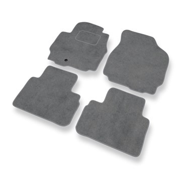Alfombrillas de Velour adecuadas para Ford Maverick III SUV (2003-2007) - alfombras para coche - Premium color gris