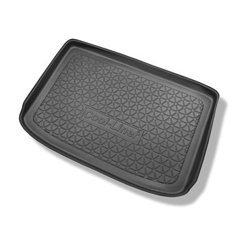 Alfombra para maletero adecuada para Mercedes-Benz Classe A W169 Hatchback (09.2004-08.2012) - Protector maletero - Alfombrilla maletero antideslizante - solo en la parte superior del maletero; en la bandeja