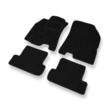 Alfombrillas de fieltro adecuadas para Renault Megane III (2008-2016) - alfombras para coche - color negro