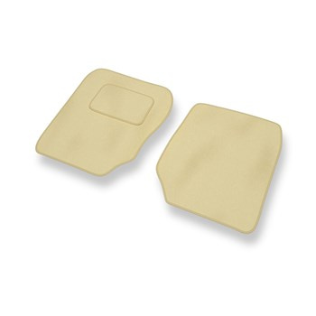 Alfombrillas de Velour adecuadas para Land Rover Range Rover II SUV (1994-2001) - alfombras para coche - Premium color beige