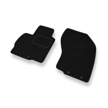 Alfombrillas de fieltro adecuadas para Mitsubishi ASX SUV (2010-2021) - alfombras para coche - color negro