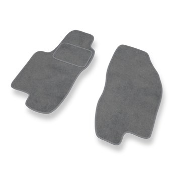 Alfombrillas de Velour adecuadas para Alfa Romeo 156 I (1997-2003) - alfombras para coche - Premium color gris