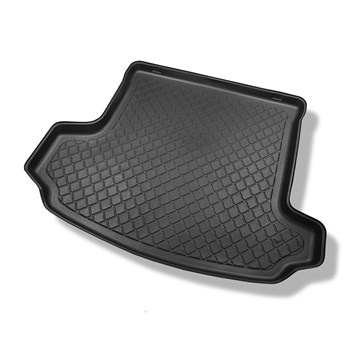 Alfombra para maletero adecuada para Skoda Kodiaq SUV (03.2017-....) - Protector maletero - Alfombrilla maletero antideslizante - 7 plazas; 3a fila abatible