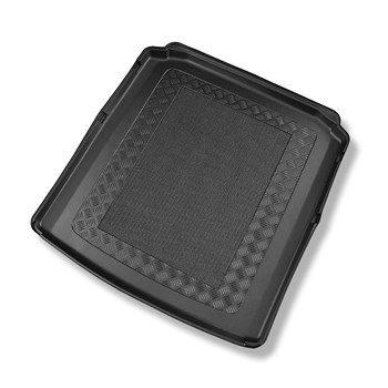 Alfombra para maletero adecuada para Skoda Octavia IV Familiar (06.2020-....) - Protector maletero - Alfombrilla maletero antideslizante - parte inferior del maletero (sin base multifuncional); no adecuado para versión Plug-in híbrida