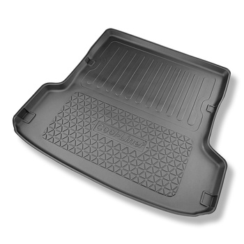 Alfombra para maletero adecuada para Kia EV9 SUV (10.2023-....) - Protector maletero - Alfombrilla maletero antideslizante - 6/7 plazas; tras la 2ª fila de asientos (3a fila abatible)