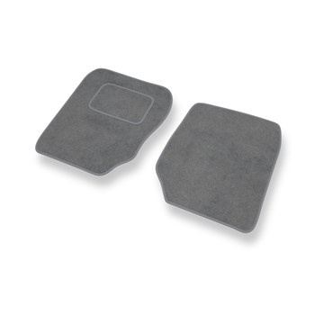 Alfombrillas de Velour adecuadas para Land Rover Range Rover III SUV (2001-2012) - alfombras para coche - Premium color gris