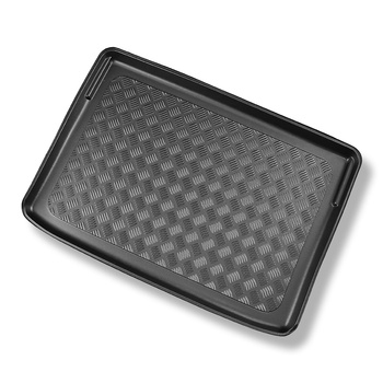 Alfombra para maletero adecuada para Citroen C3 Aircross II SUV (11.2017-2024) - Protector maletero - Alfombrilla maletero antideslizante - parte superior del maletero; modelos con base móvil del maletero (Flex Floor)