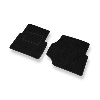 Alfombrillas de fieltro adecuadas para Land Rover Defender II SUV (1990-2007) - alfombras para coche - color negro