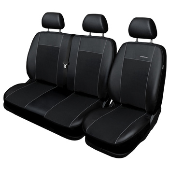 Fundas de asientos hechas a medida para Citroen Jumper II Furgoneta (2006-2015) - nero