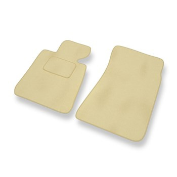 Alfombrillas de Velour adecuadas para BMW 3 M3 I E30 Coupé, Cabrio, Berlina, Touring (1985-1992) - alfombras para coche - Premium color beige