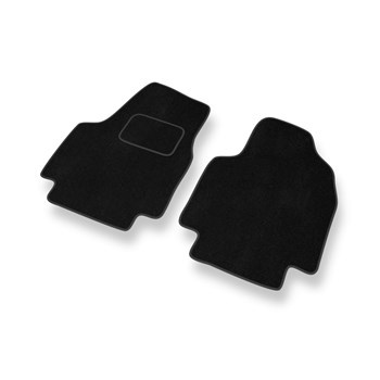 Alfombrillas de Velour adecuadas para Citroen Jumpy I Furgoneta (1995-2007) - alfombras para coche - Premium color negro