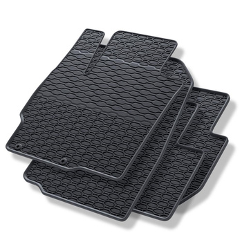 Alfombrillas de goma adecuadas para Peugeot 4007 (2007-2012) - alfombras para coche