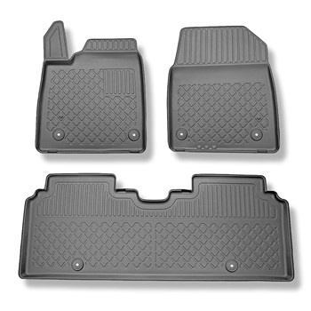 Alfombrillas de TPE adecuadas para Kia EV6 Crossover (10.2021-....) - alfombras para coche