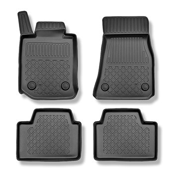 Alfombrillas de TPE adecuadas para BMW 3 G20, G21, G80 Touring, Berlina (03.2019-....) - también con tracción híbrida - alfombras para coche