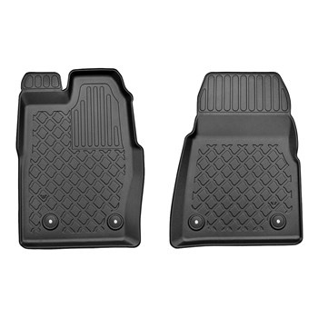 Alfombrillas de TPE adecuadas para Ford Tourneo Custom Furgoneta (01.2013-....) - Caja de cambios manual - alfombras para coche
