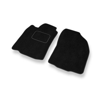 Alfombrillas de Velour adecuadas para Mitsubishi Montero Sport I SUV (1996-2008) - alfombras para coche - Premium color negro