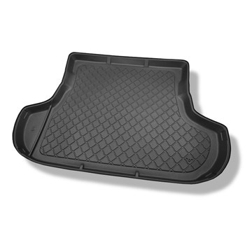 Alfombra para maletero adecuada para Mitsubishi Outlander II SUV (03.2007-08.2012) - Protector maletero - Alfombrilla maletero antideslizante - 5/7 plazas; 3a fila abatible (con y sin subwoofer)