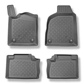 Alfombrillas de TPE adecuadas para Dodge Durango III SUV (01.2011-....) - alfombras para coche