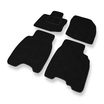 Alfombrillas de fieltro adecuadas para Honda Civic VIII Coupé, Hatchback, Berlina (2006-2011) 3 puertas, 5 puertas - alfombras para coche - color negro