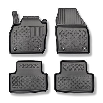 Alfombrillas de TPE adecuadas para Volkswagen T-Cross Crossover (04.2019-....) - alfombras para coche