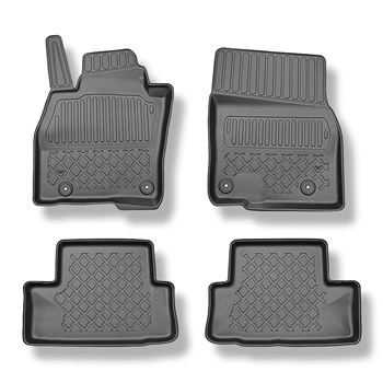 Alfombrillas de TPE adecuadas para Mazda CX-60 SUV (08.2022-....) - también para Plug-in Hybrid - alfombras para coche