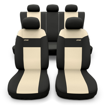 Fundas universales para asientos de coche para Alfa Romeo Giulia (2015-....) - RSL-BE