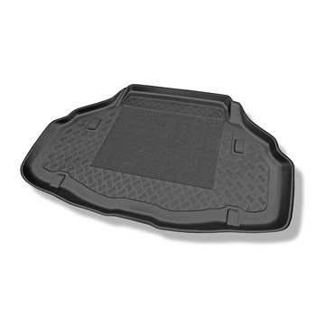 Alfombra para maletero adecuada para Lexus LS IV XF40 460 Berlina (2005-10.2017) - Protector maletero - Alfombrilla maletero antideslizante - asientos de atrás no plegables; no adecuado para versiones híbridas 600h,