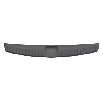 Protector negro en el parachoques trasero Hyundai i30 Hatchback (2012-2017)