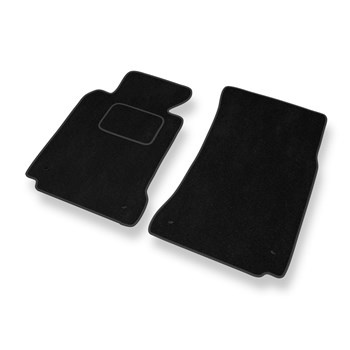 Alfombrillas de Velour adecuadas para BMW 5 M5 III E39 Berlina, Touring (1998-2003) - alfombras para coche - Premium color negro