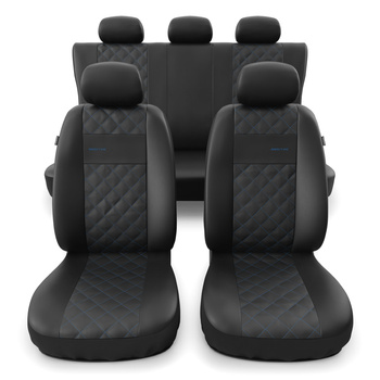 Fundas universales para asientos de coche para Nissan X-Trail I, II, III, IV (2001-....) - PRF-BL