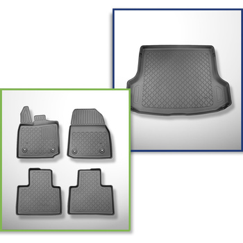 Conjunto de alfombrilla para maletero y alfombrillas para el interior del coche TPE para: Lexus RX V (AL30) SUV (10.2022-....)