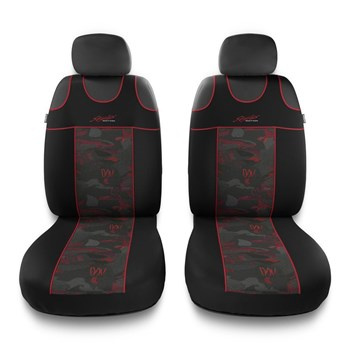 Fundas universales para coche (tipo camiseta) para Volkswagen Passat B4, B5, B6, B7, B8 (1993-2019) - TS-R
