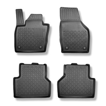 Alfombrillas de TPE adecuadas para Audi Q3 SUV (08.2011-06.2018) - alfombras para coche