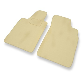 Alfombrillas de Velour adecuadas para Fiat Barchetta Roadster (1995-2005) - alfombras para coche - Premium color beige