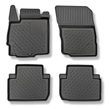 Alfombrillas de TPE adecuadas para Mitsubishi Eclipse Cross SUV (01.2018-....) - no adecuado para versión Plug-in híbrida - alfombras para coche