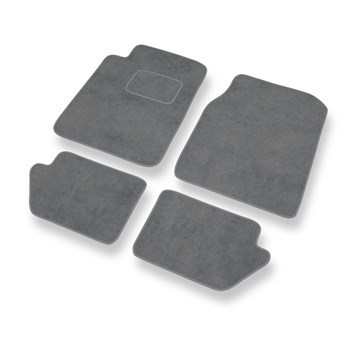 Alfombrillas de Velour adecuadas para Chrysler Sebring II (2001-2006) - alfombras para coche - Premium color gris