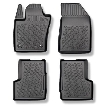Alfombrillas de TPE adecuadas para Jeep Renegade SUV (09.2014-....) - No compatible con 4ex Plug-in Hybrid - alfombras para coche