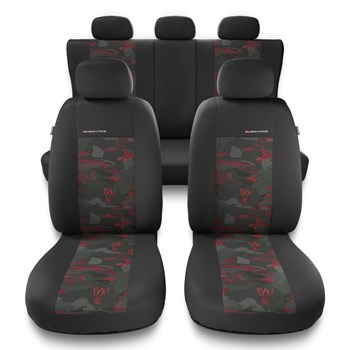 Fundas universales para asientos de coche para Peugeot 406 (1995-2004) - UNE-RD