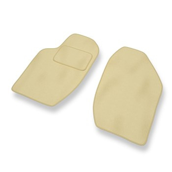 Alfombrillas de Velour adecuadas para Alfa Romeo 164 I (1987-1997) - alfombras para coche - Premium color beige