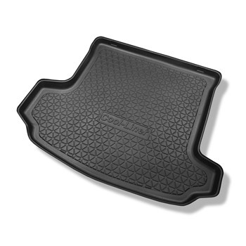 Alfombra para maletero adecuada para Skoda Kodiaq SUV (03.2017-....) - Protector maletero - Alfombrilla maletero antideslizante - 7 plazas; 3a fila abatible